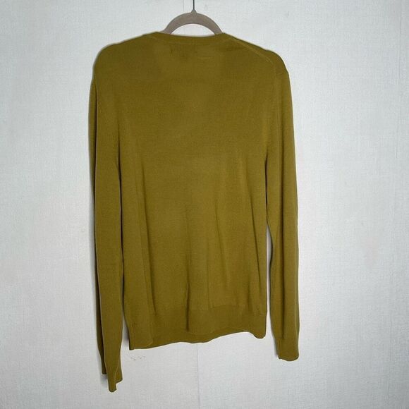 Banana Republic Sweater Adult Large 100%Wool Merino V Neck Casual Mens Pullover - Picture 2 of 9